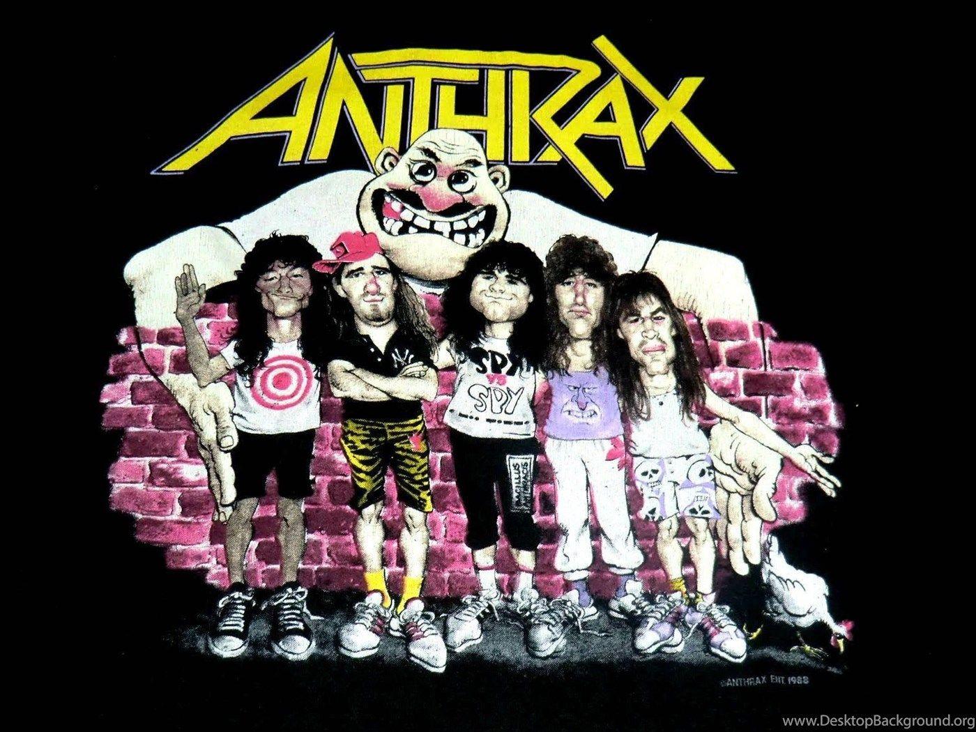 ANTHRAX Thrash Metal Heavy Groove Wallpaper Desktop Background