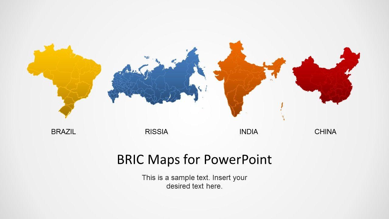 BRIC Maps for PowerPoint