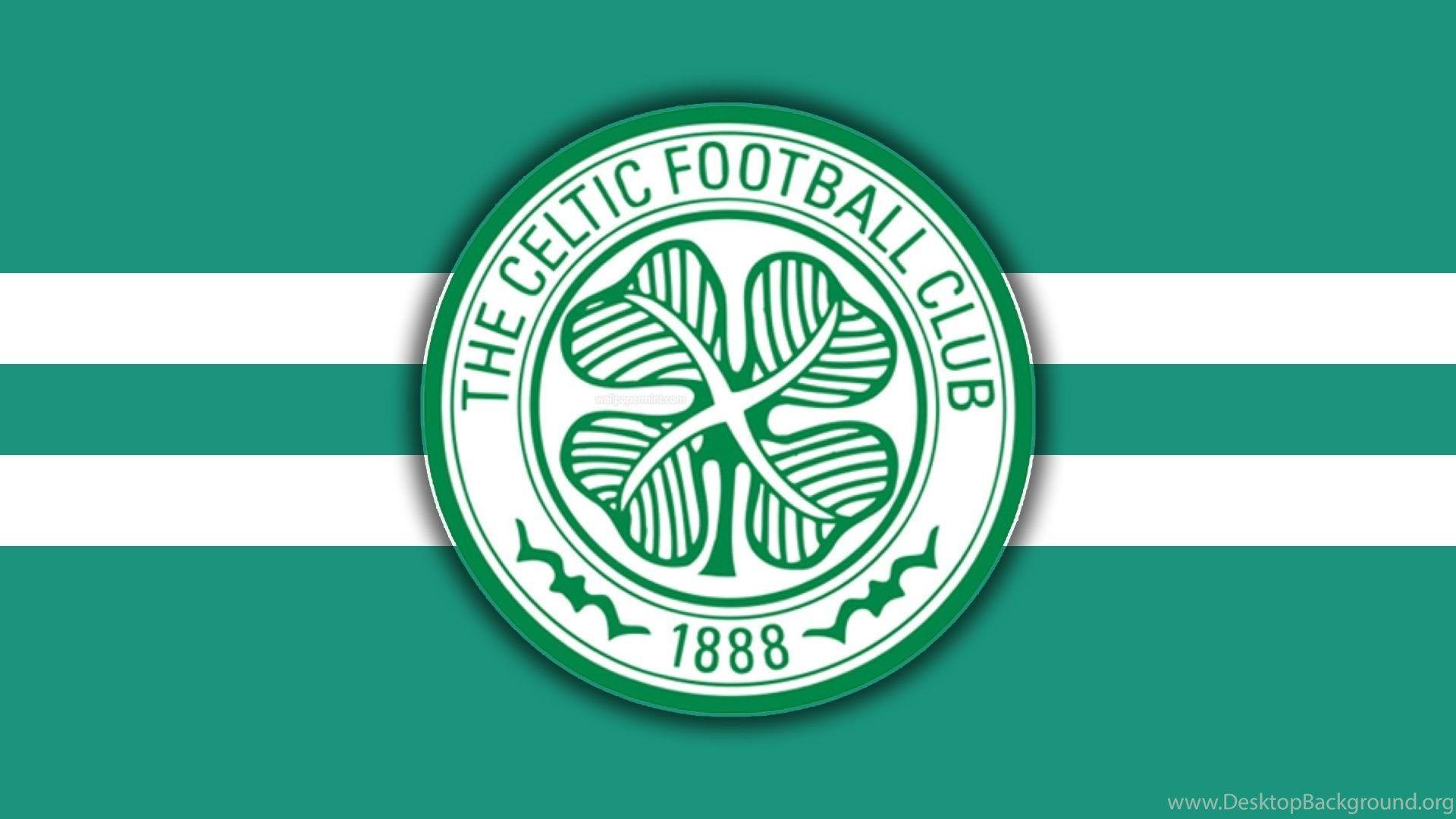 Wallpaper Football Club Logo Celtic Fc Mint 1920x1080 Desktop