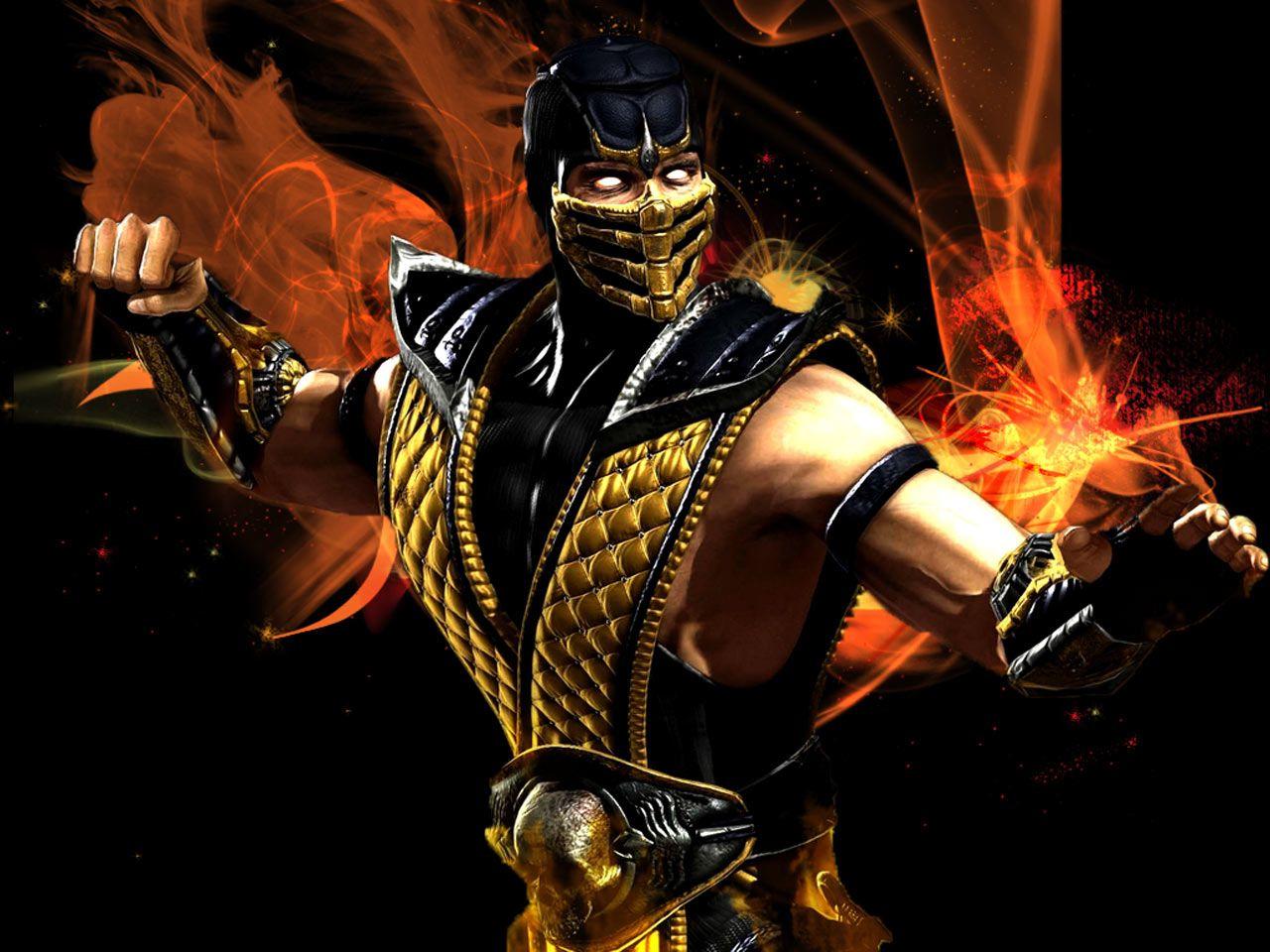 Mortal Kombat Scorpion 1280x960. Mortal