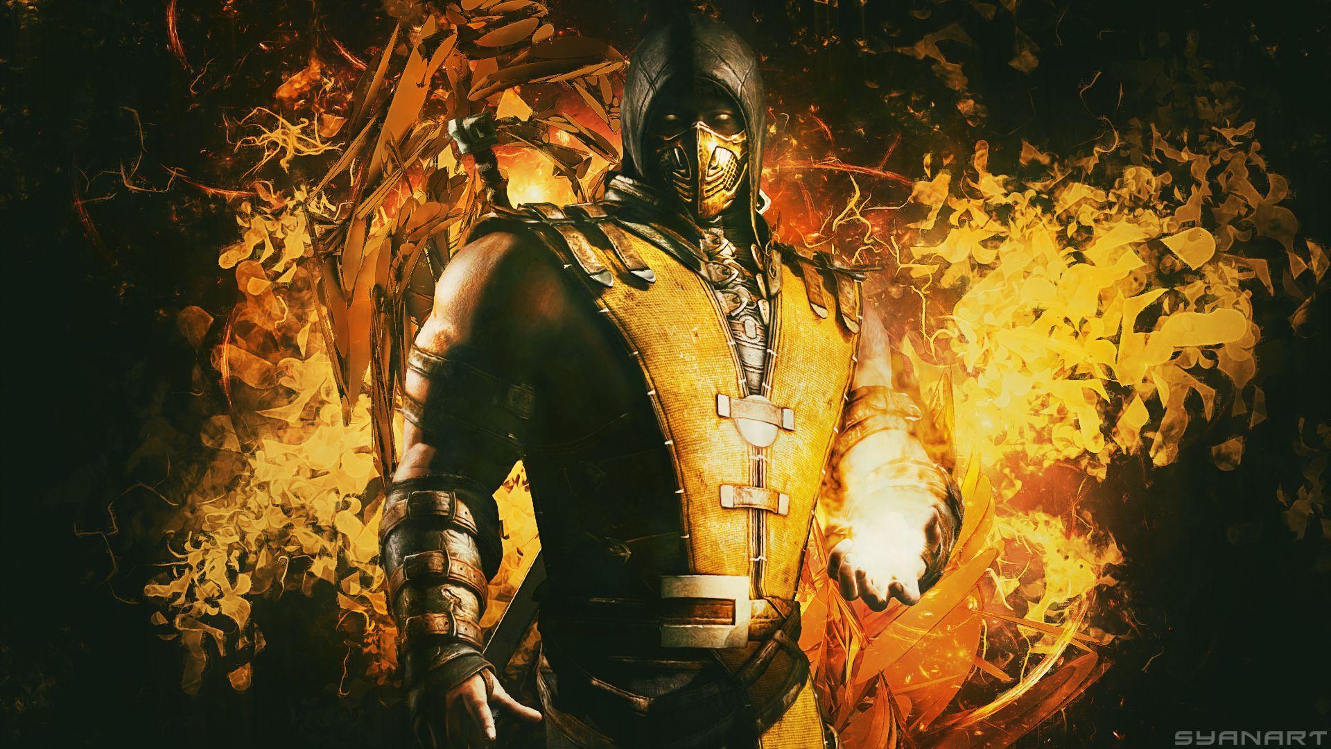 Mortal Kombat Scorpion wallpaper. Mortal Kombat