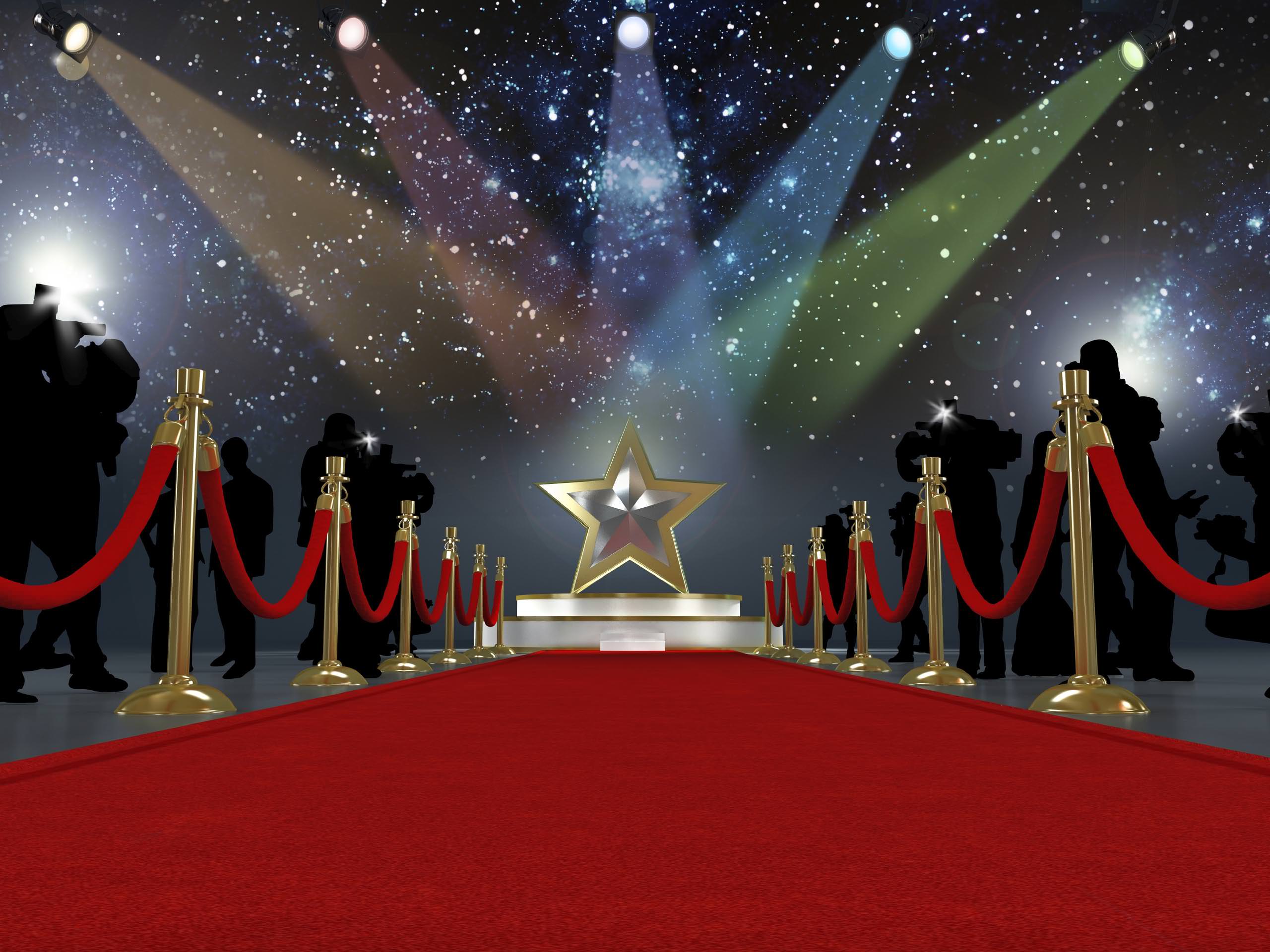 Red carpet background boards 2033112
