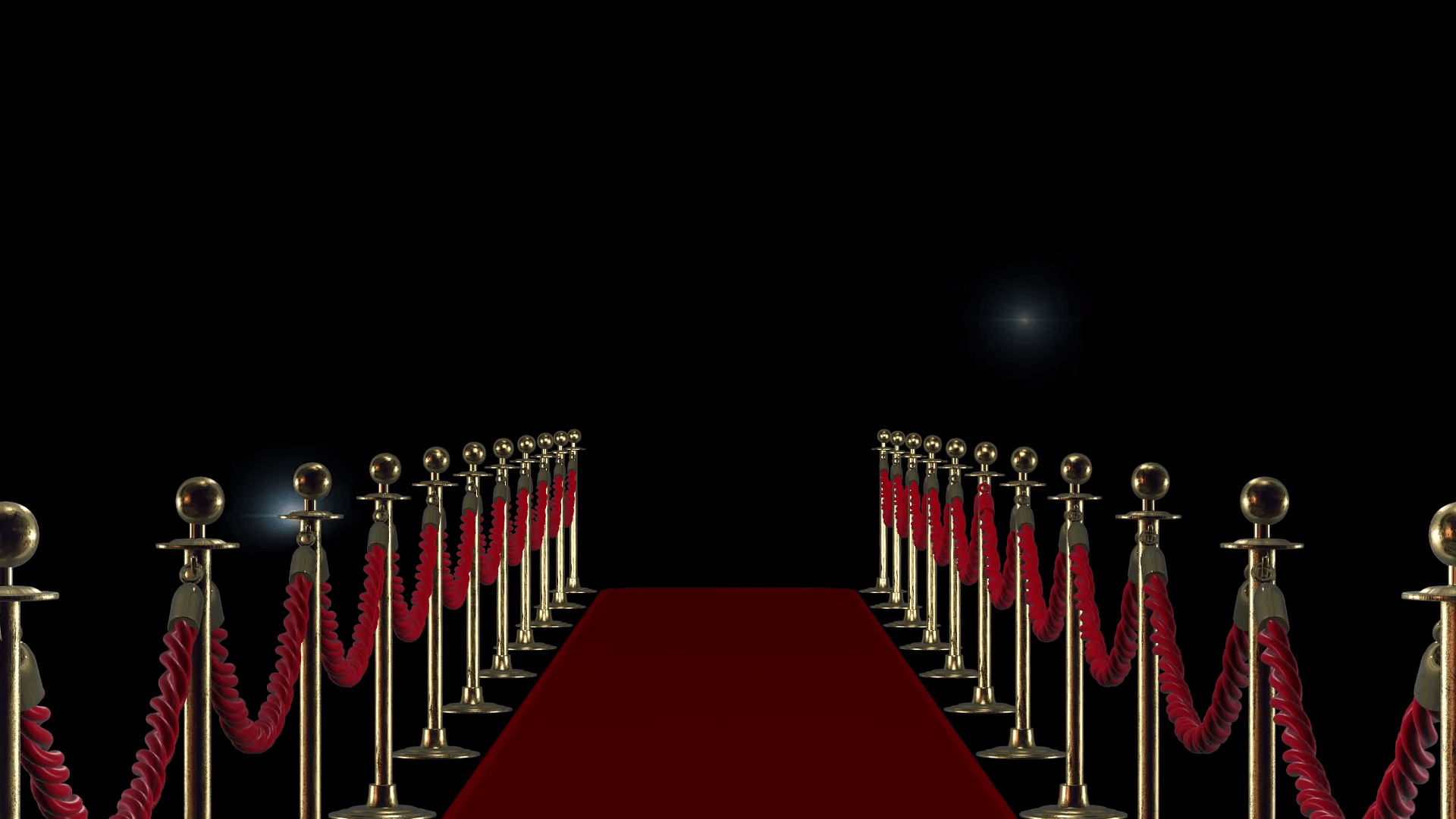 Red carpet on the background of camera flashes Motion Background