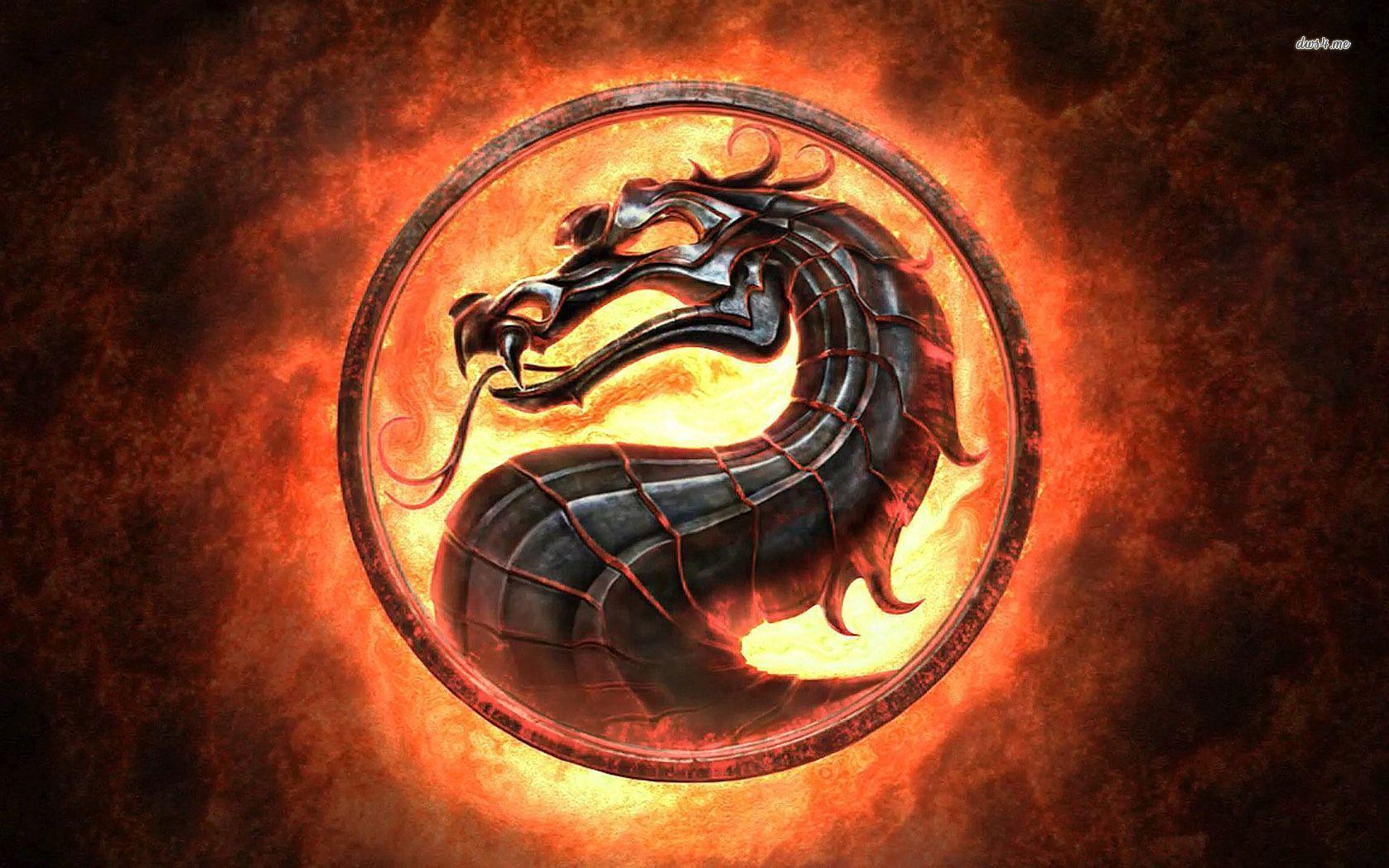 Mortal Kombat Dragon Logo HD Wallpaper, Background Image