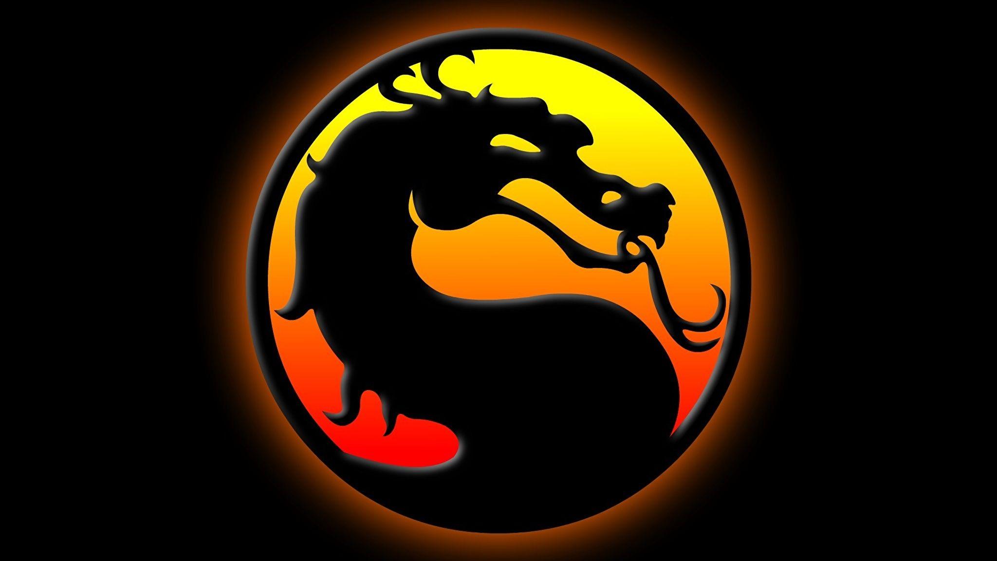 Image Mortal Kombat Dragons Logo Emblem Games 2048x1152