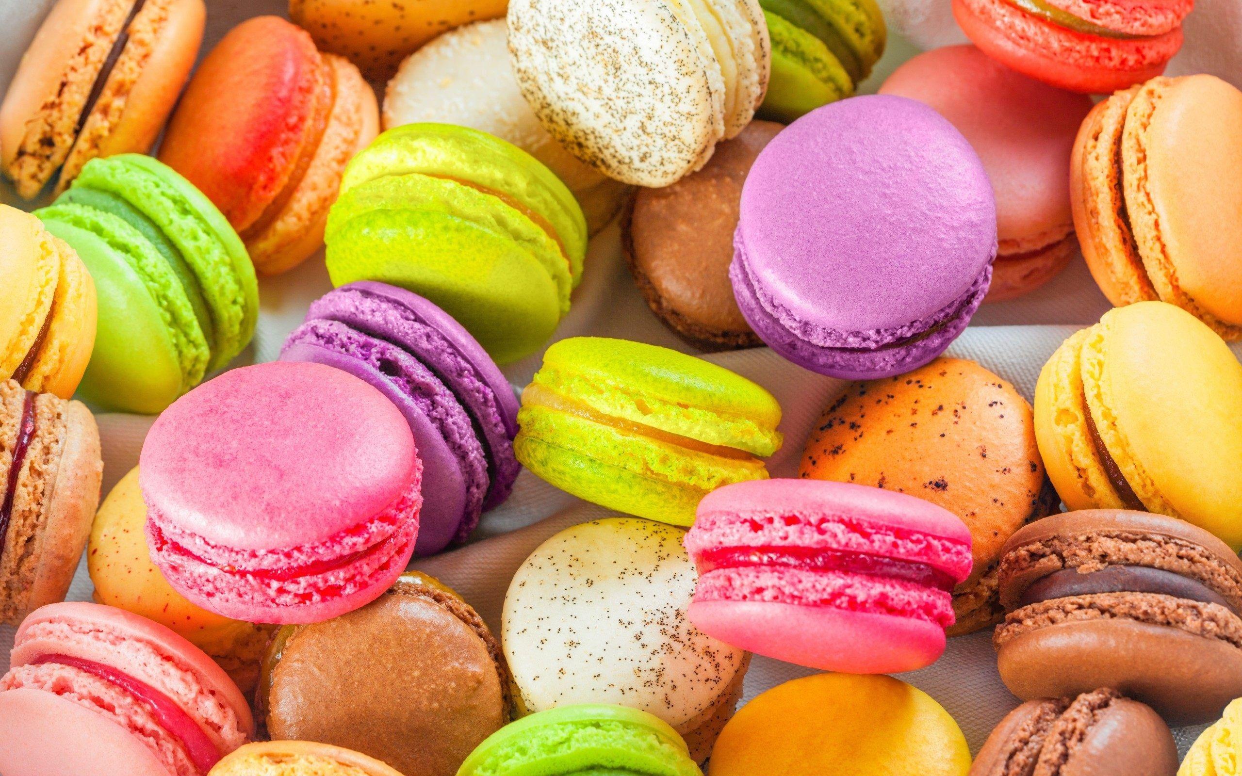 French Macaroons Wallpaper