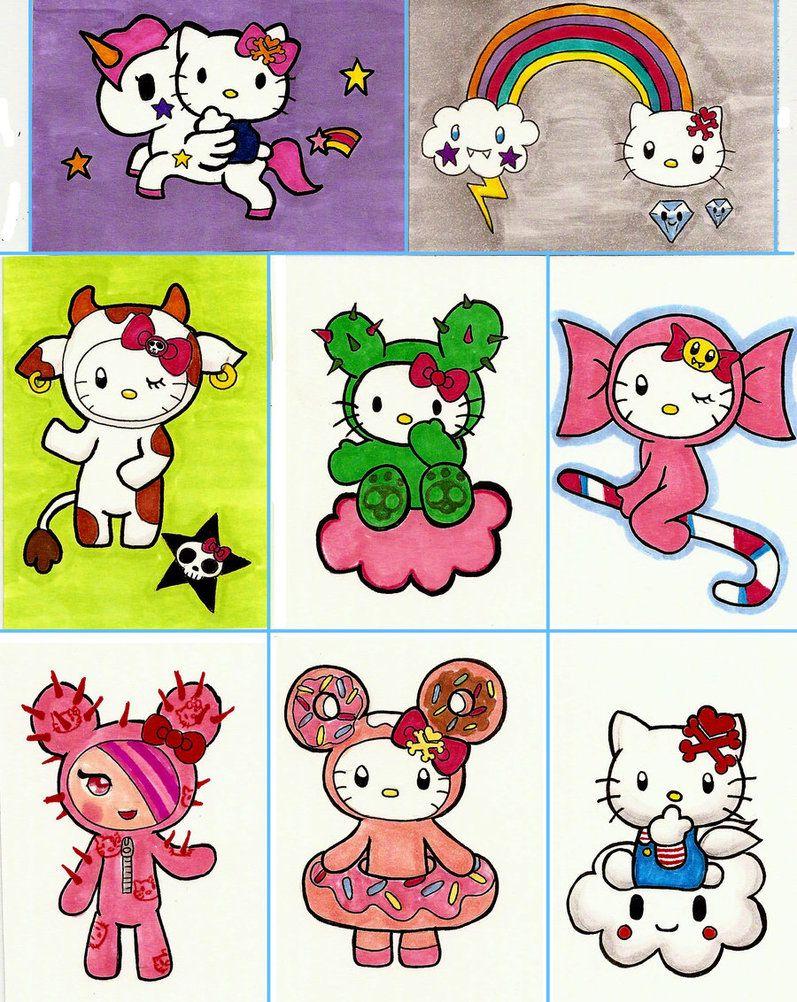 Tokidoki for Hello Kitty Cards