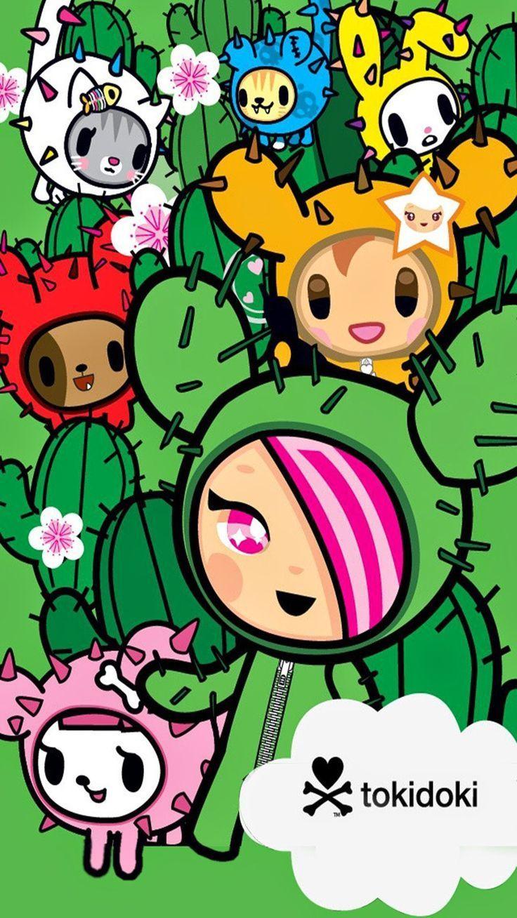 Tokidoki cactus friends. Kawaii chibi, Unicorn drawing, Kawaii