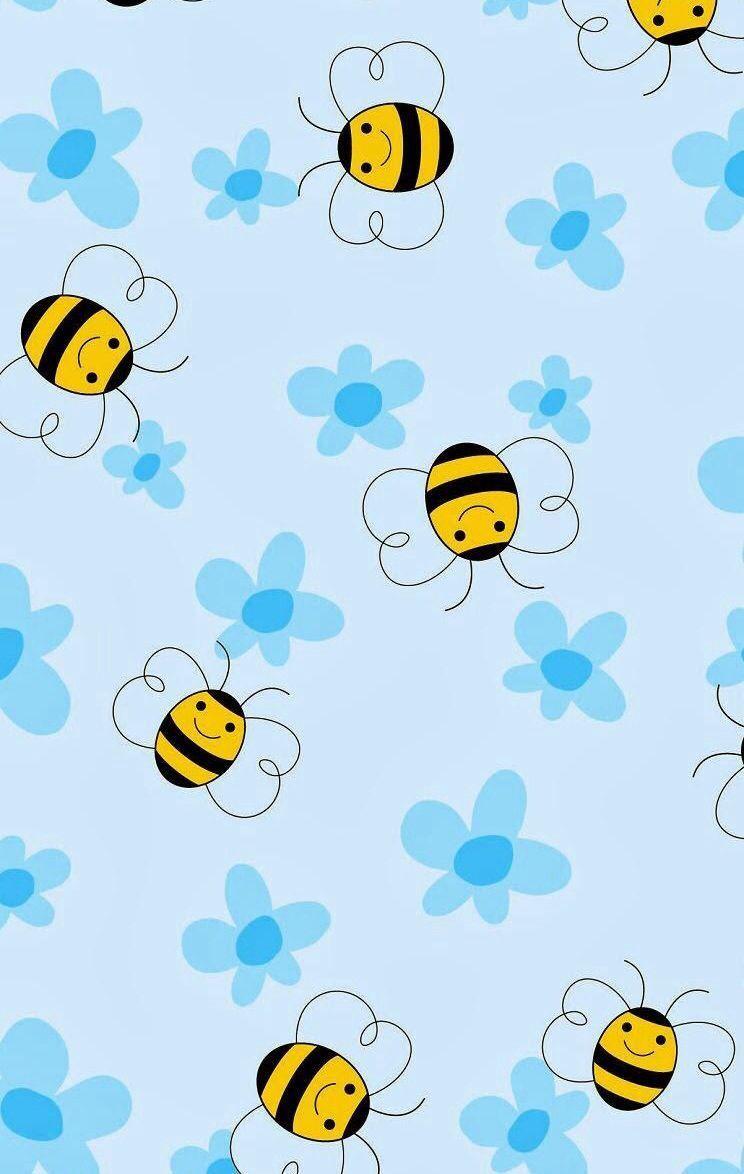Cute wallpaper. Cartoon bee, Bee picture, Cute bee