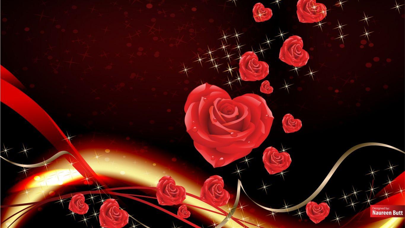 Love bringing roses desktop PC and Mac wallpaper