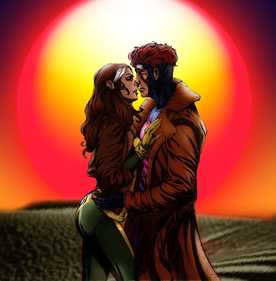 Gambit and Rogue Love Story HD Wallpaper, Background Image