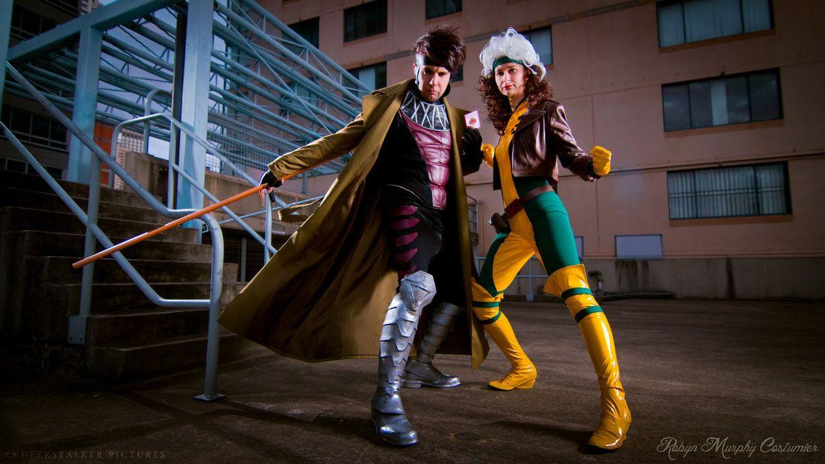 Gambit and Rogue Cosplay HD Wallpaper, Background Image