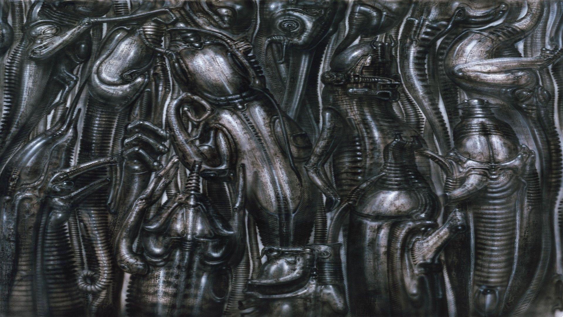 Hr Giger wallpaper for your Debian or Linux Mint desktop. These are