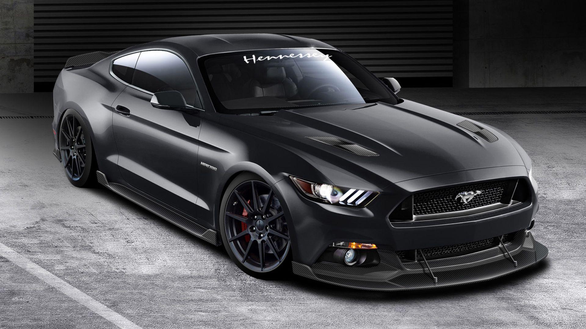 Ford Mustang Gt Black HD Wallpaper Background