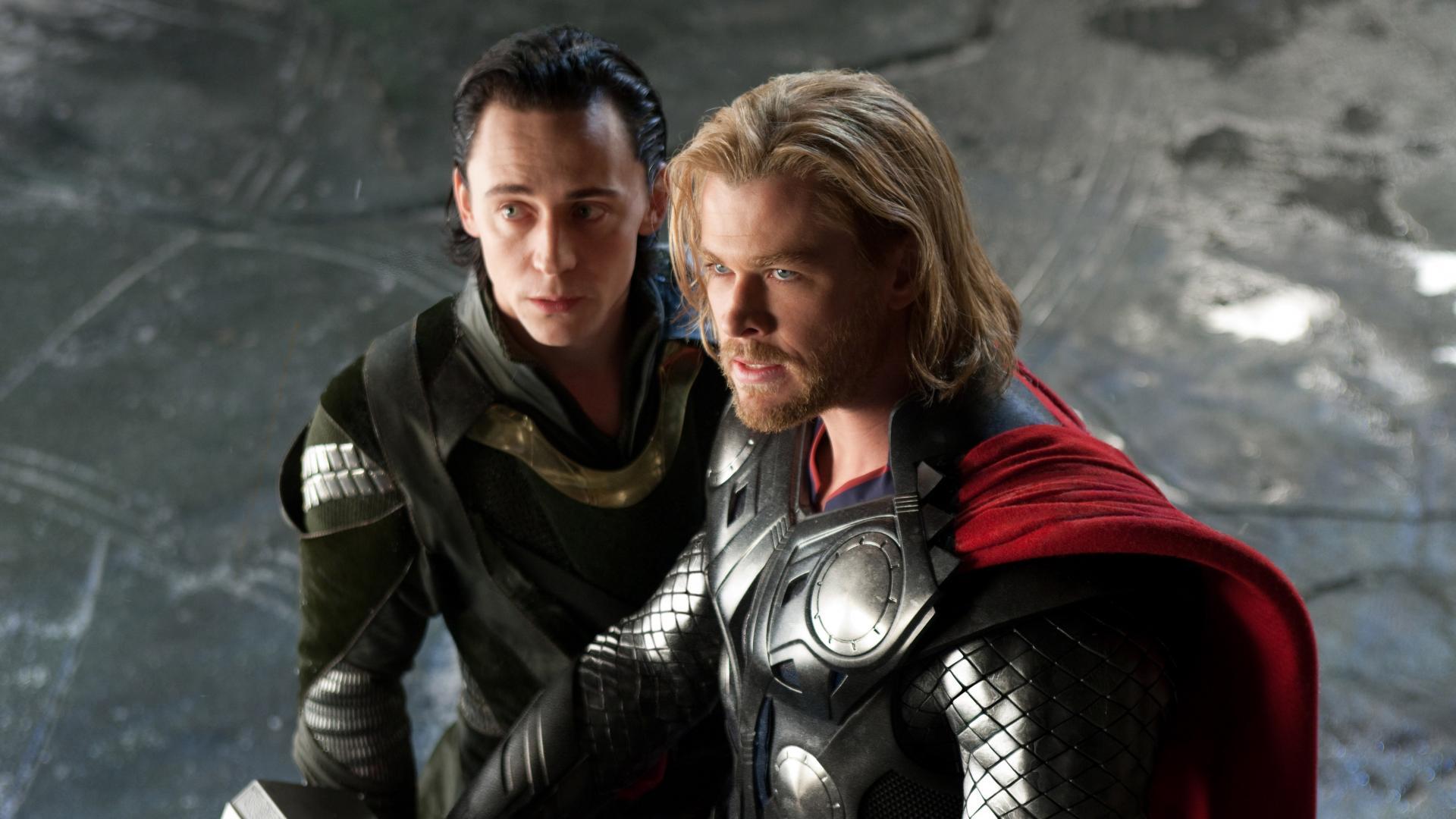 Movies thor loki chris hemsworth tom hiddleston (movie) wallpaper
