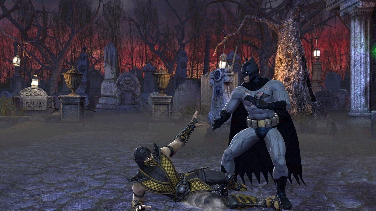 Mortal Kombat vs. DC Universe image batmen vs scopion HD wallpaper