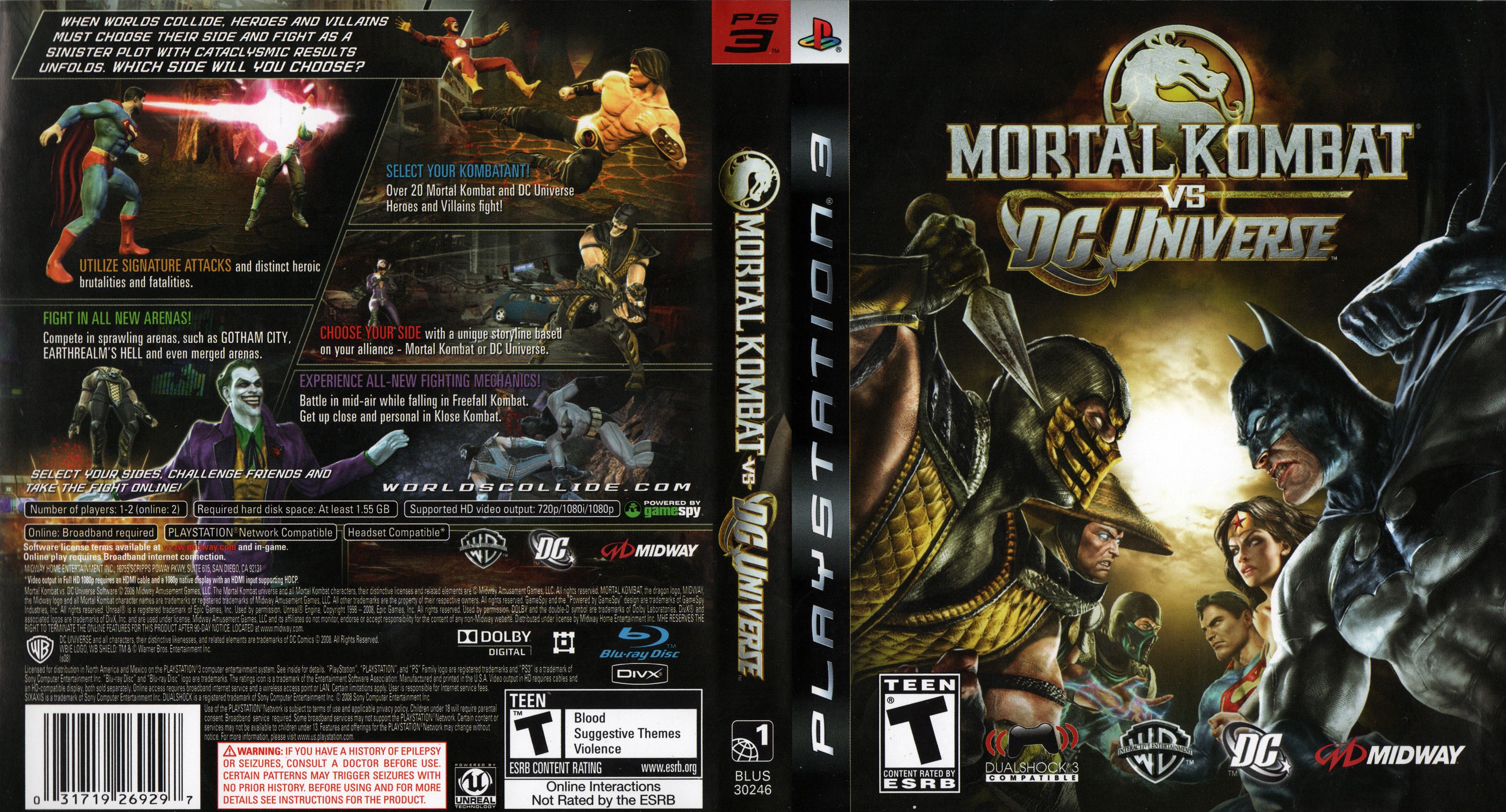 3226x1741px Mortal Kombat Vs Dc Universe 7664.17 KB