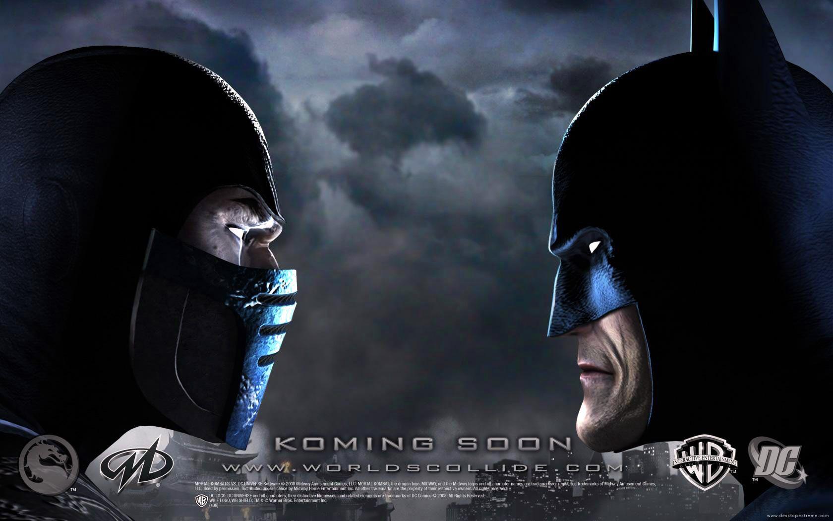 Mortal Kombat vs DC Universe Widescreen Wallpaper