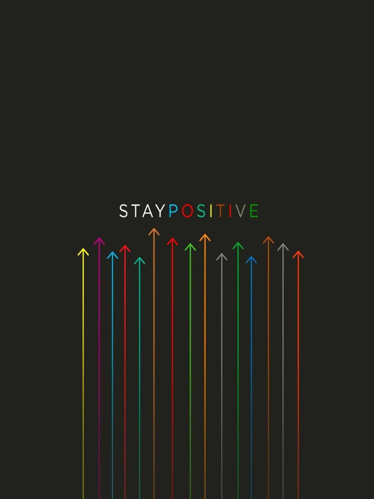 Stay Positive Free 100% Pure HD Quality Mobile Wallpaper