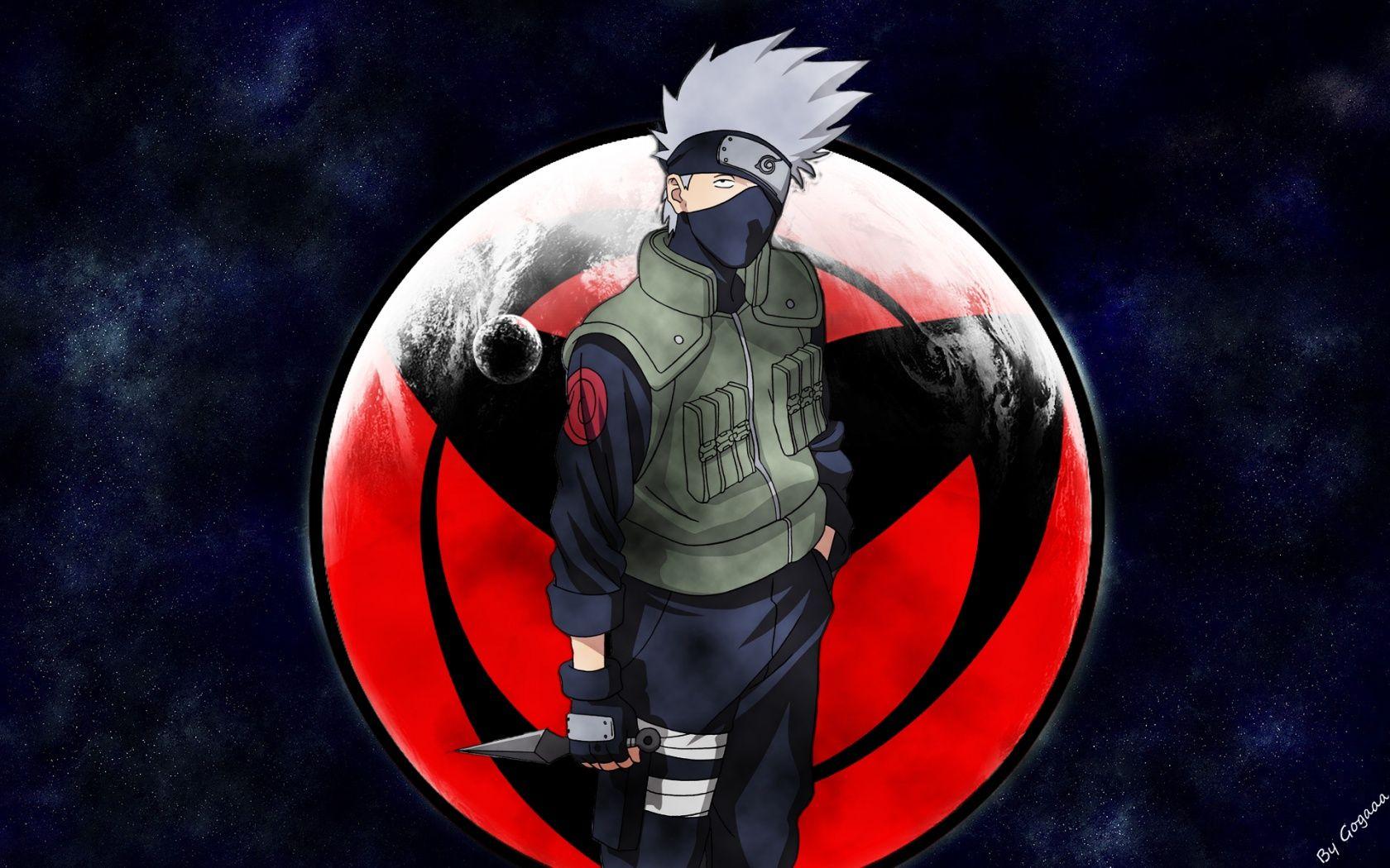 Kakashi cool cross stitch. Anime§. Kakashi, Anime