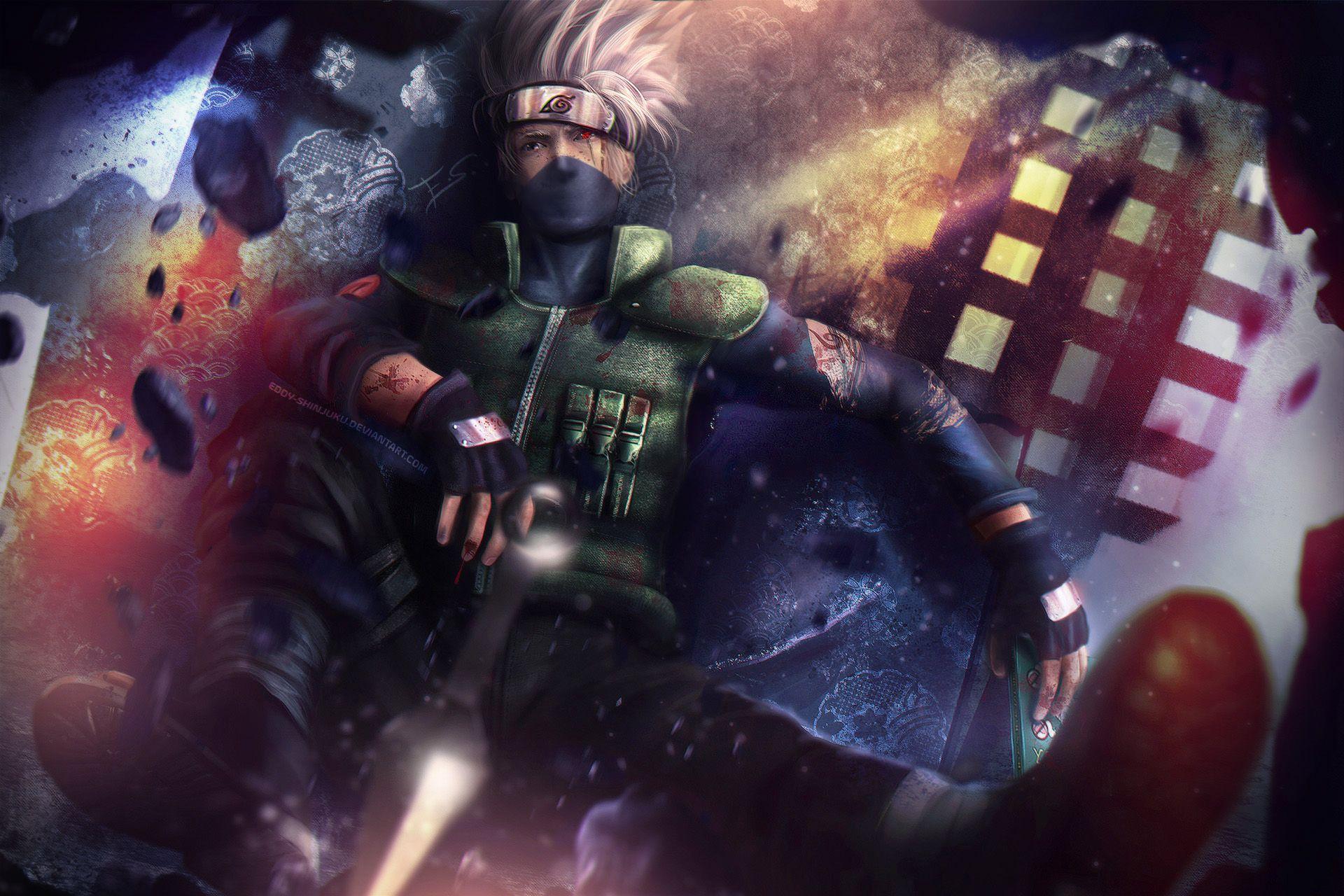 Kakashi Sensei Shippuden Full HD Wallpaper and Background