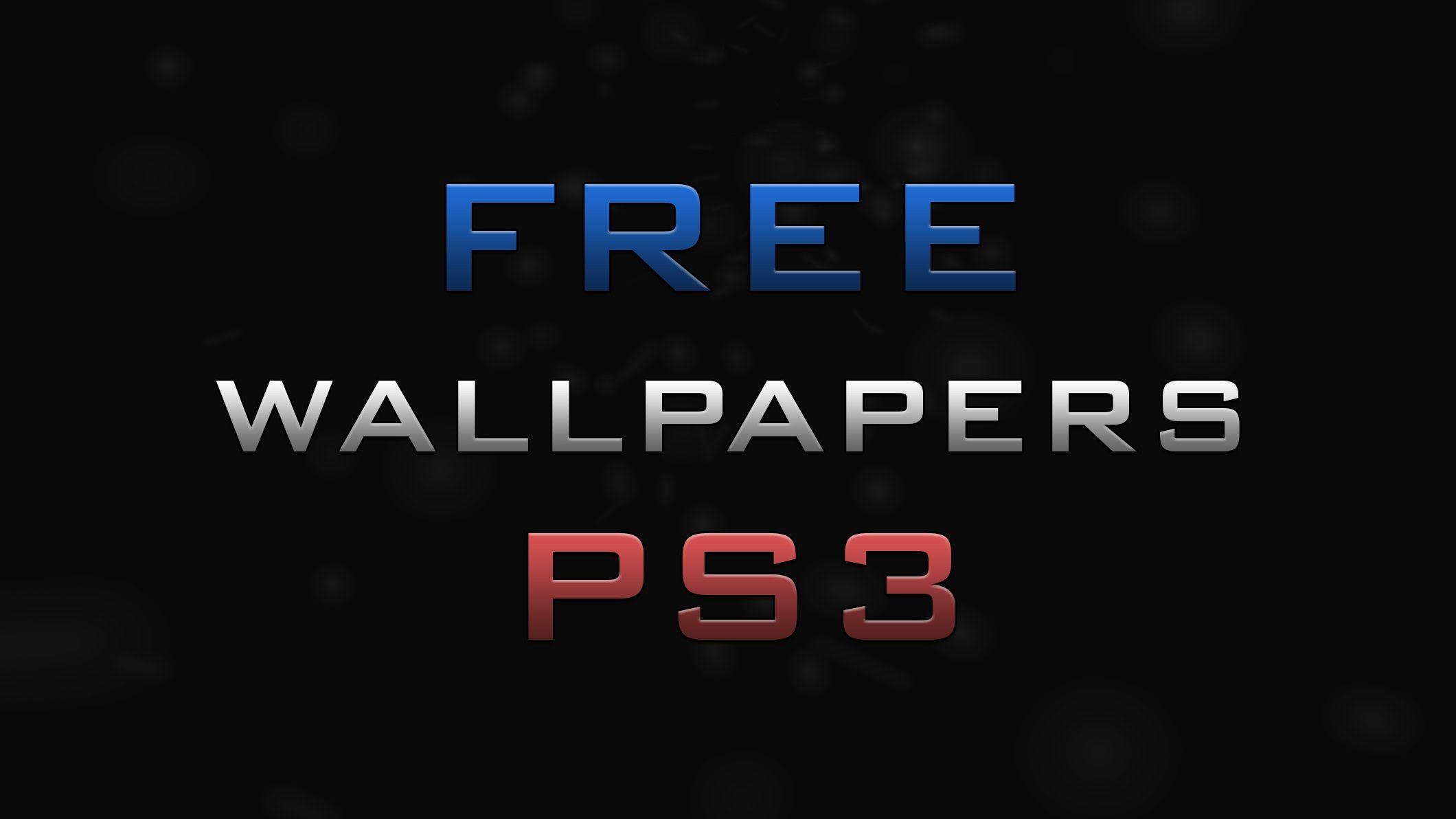 Wallpaper For PS3 For Free