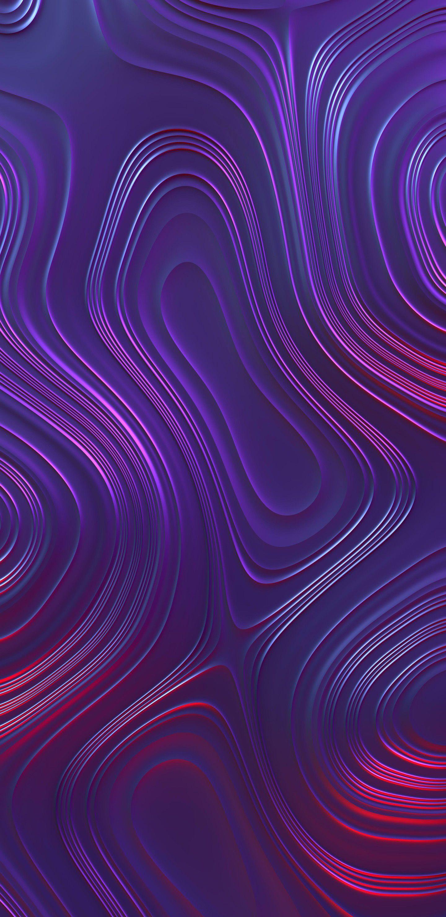 Unique Purple Pattern for Background of Samsung Galaxy S9 and S
