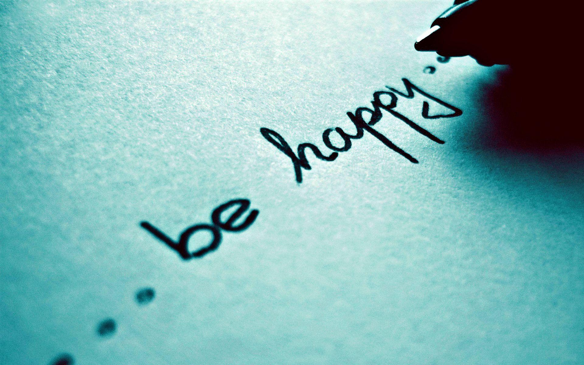 Be Happy Wallpaper