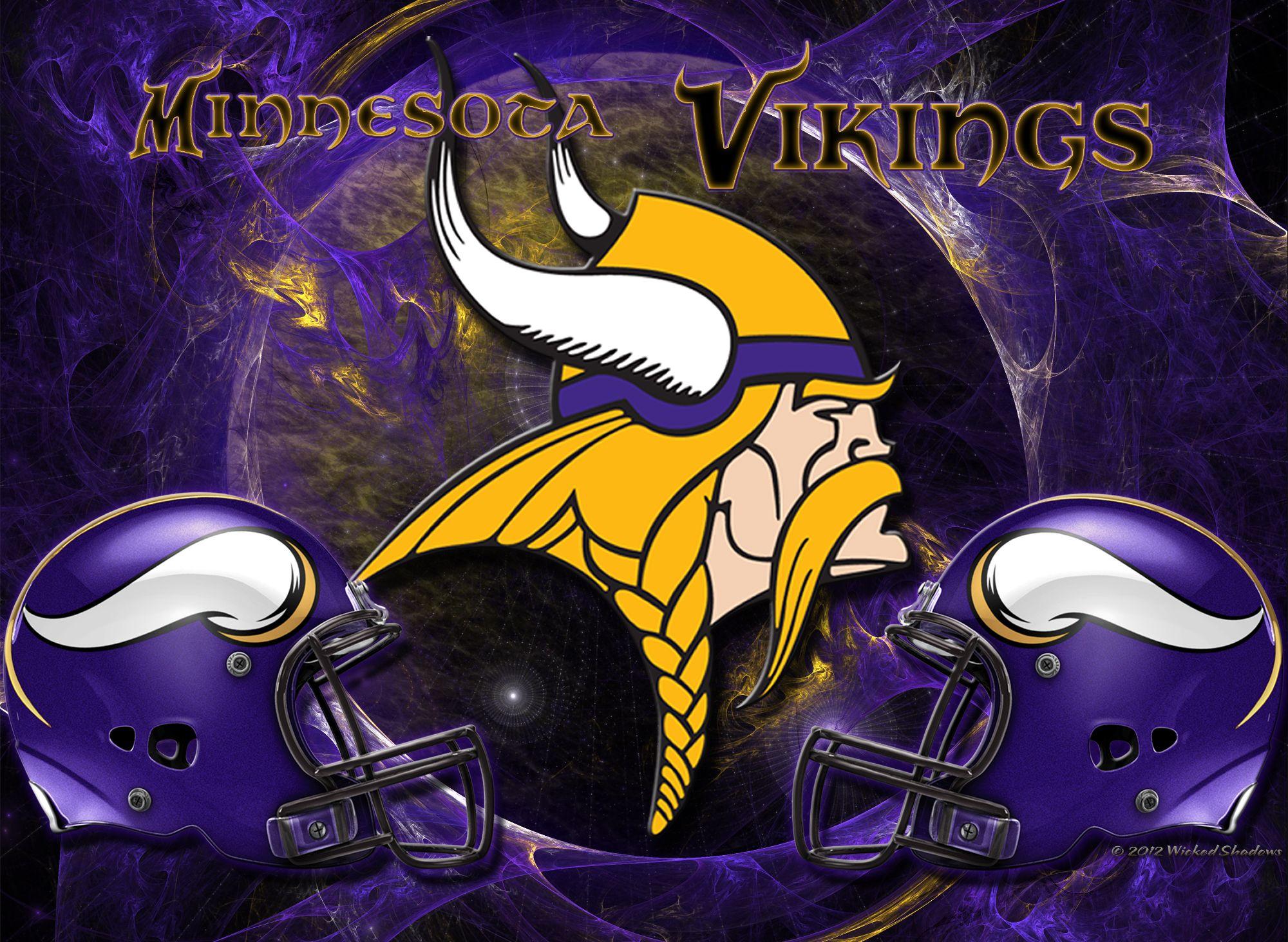 Wallpaper By Wicked Shadows: Minnesota Vikings Wicked Wallpaper