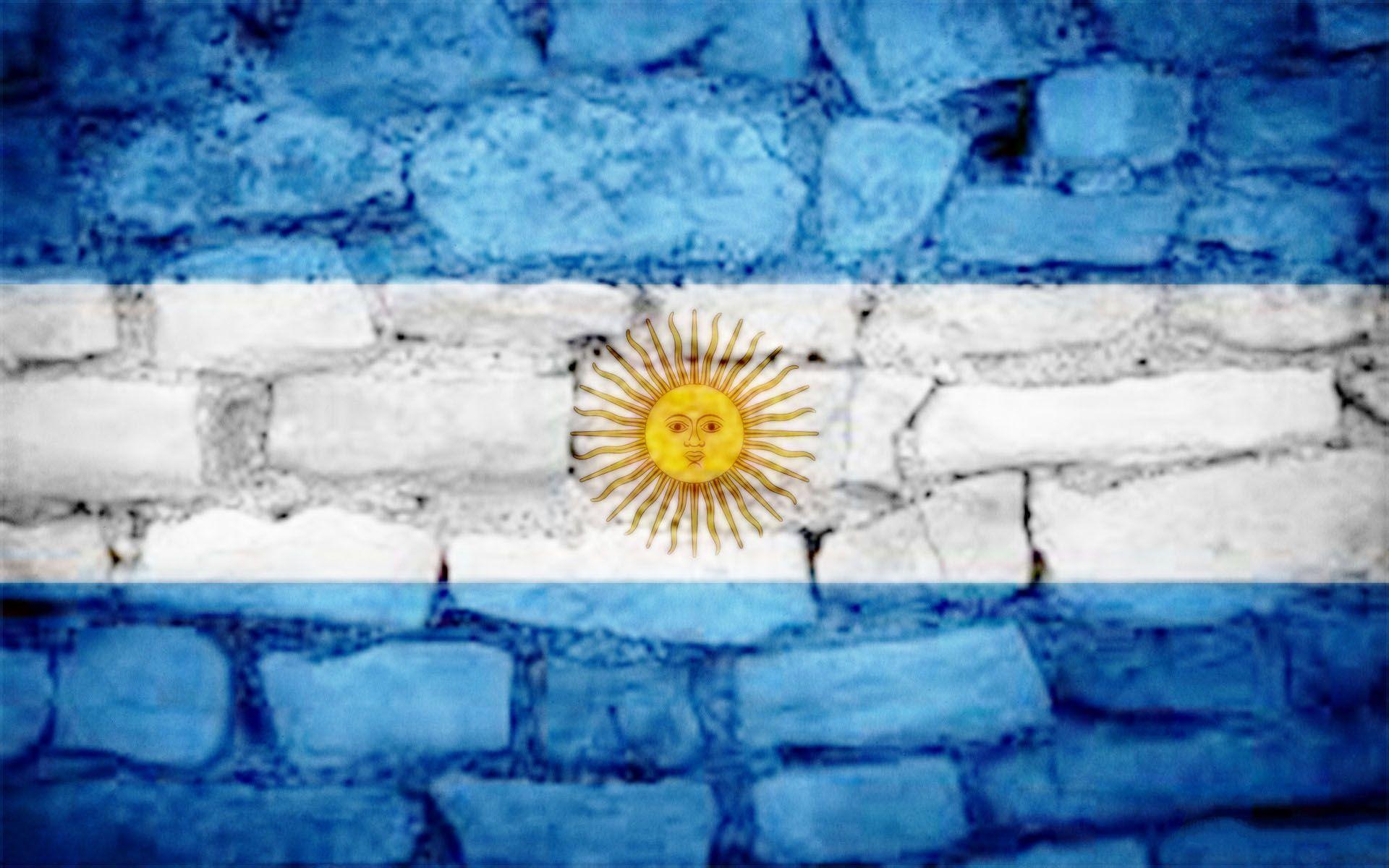 Argentina Flag Desktop Wallpaper