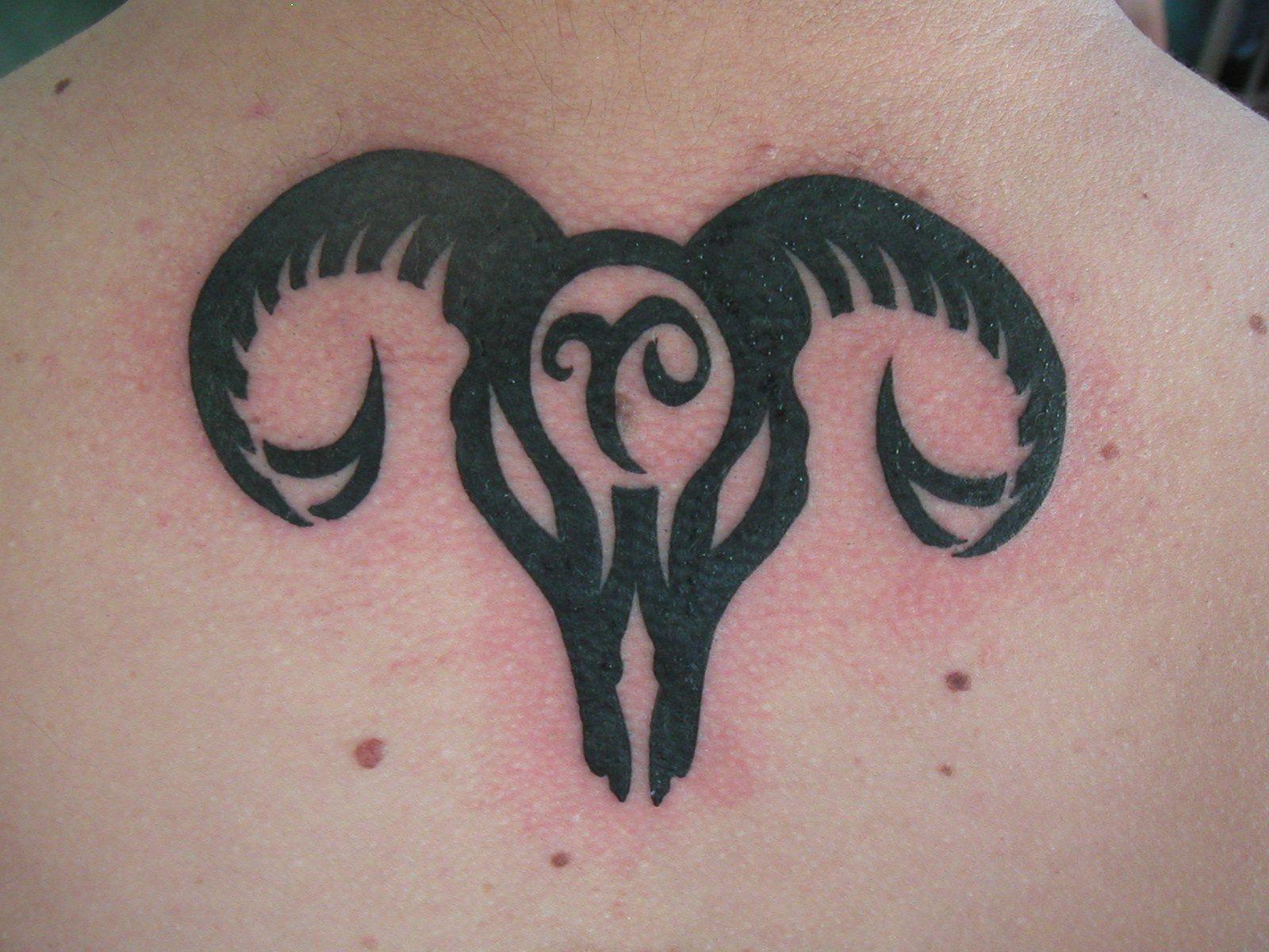 Aries Zodiac | Glitter Tattoo Stencil – Henna Caravan
