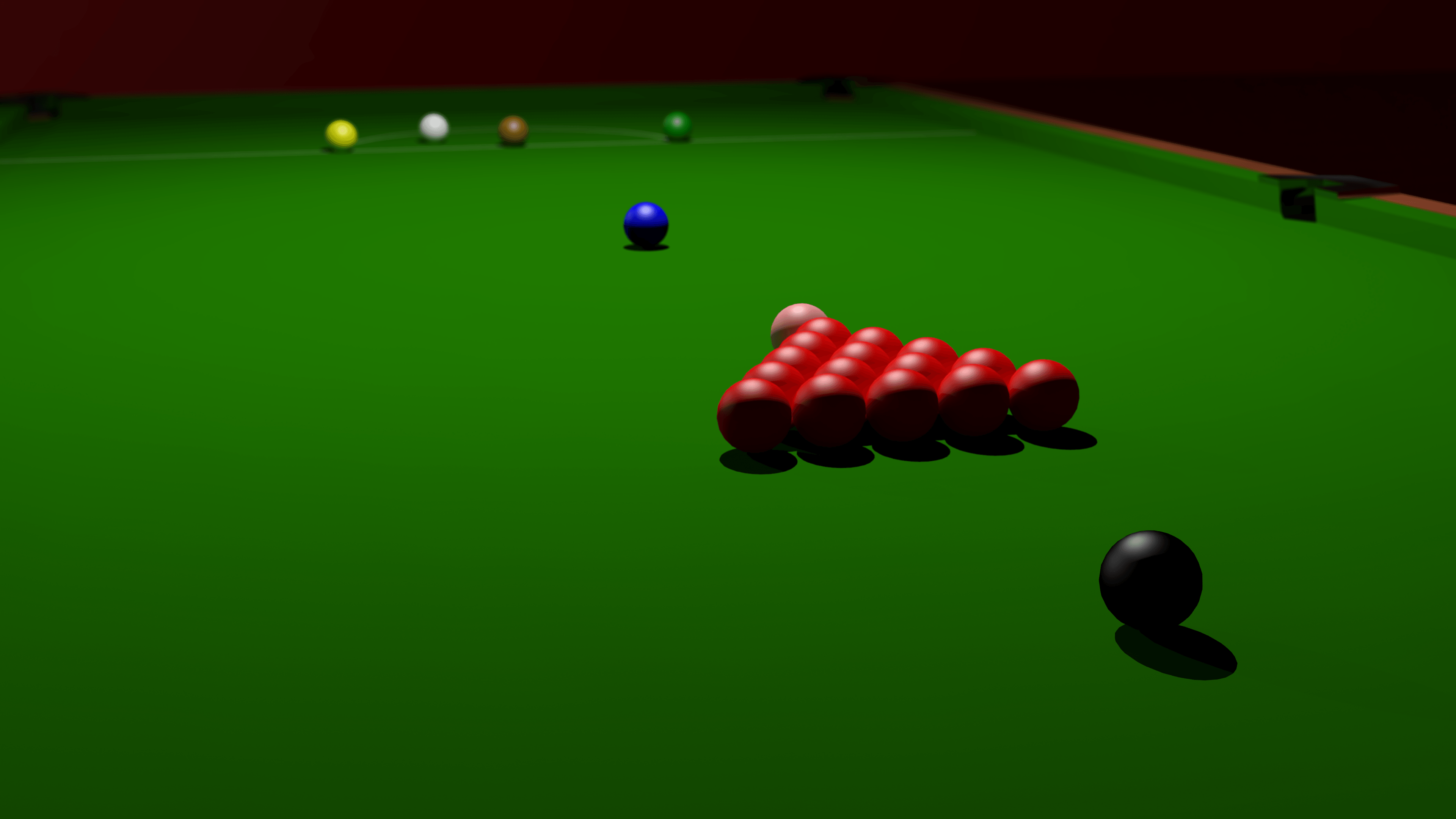 Snooker Table Set Up Image