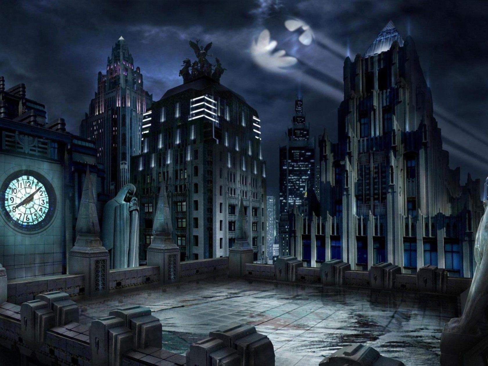 image For > Lego Gotham City Background. -Wallpaper Superheroes