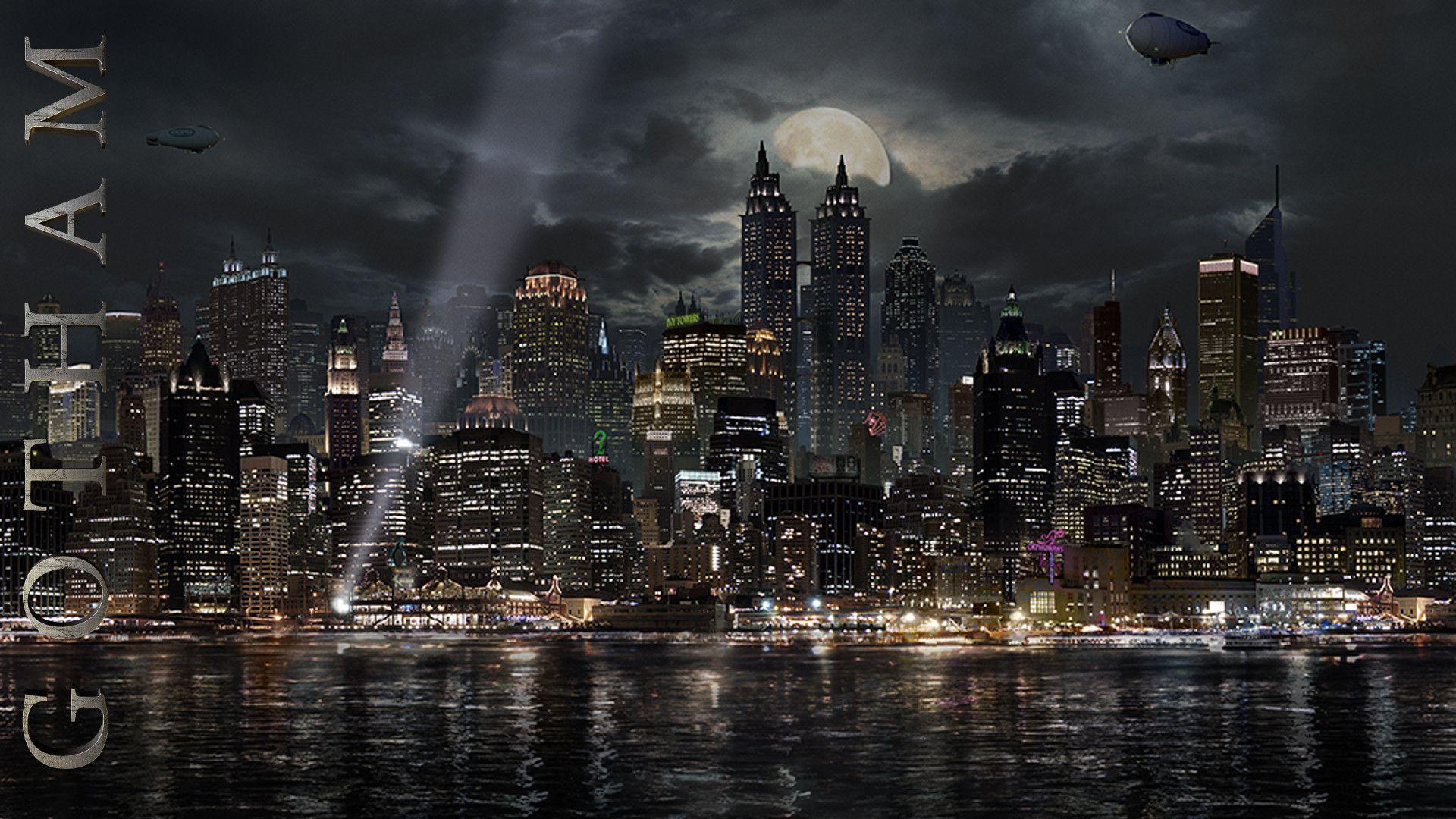 Gotham City Background 7 HD Wallpaper Free