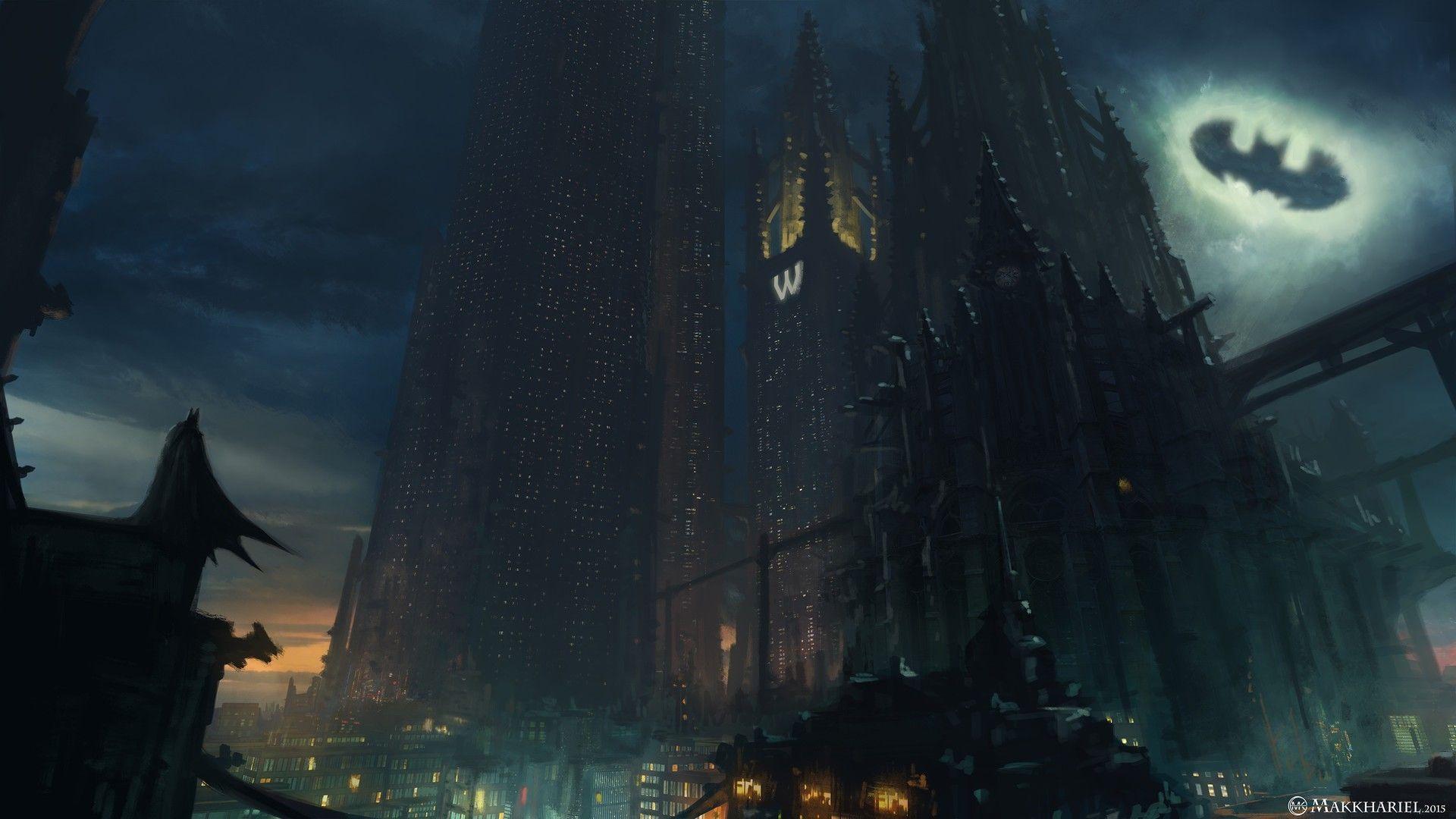 Gotham City Background 31 HD Wallpaper Free