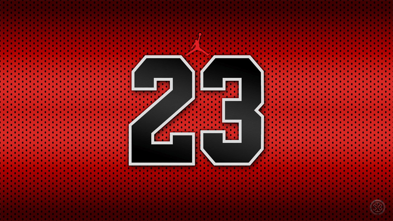 Classic vintage sport jersey back number 23 in black number on white  background for american football, baseball or basketball | CanStock