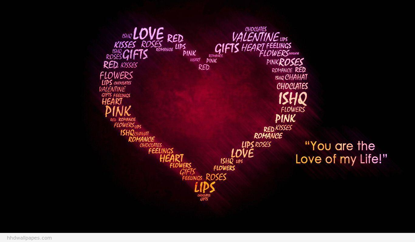 hd wallpaper of heart (love). Happy Valentines Day 2013