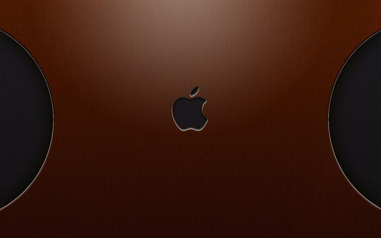 Mac Macintosh Wood Apple Logo Wooden apple logo Computers HD 1280