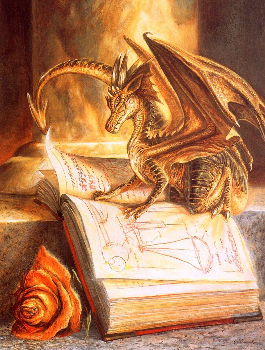 Gold Dragon Art. Dragons. Dragons, HD wallpaper