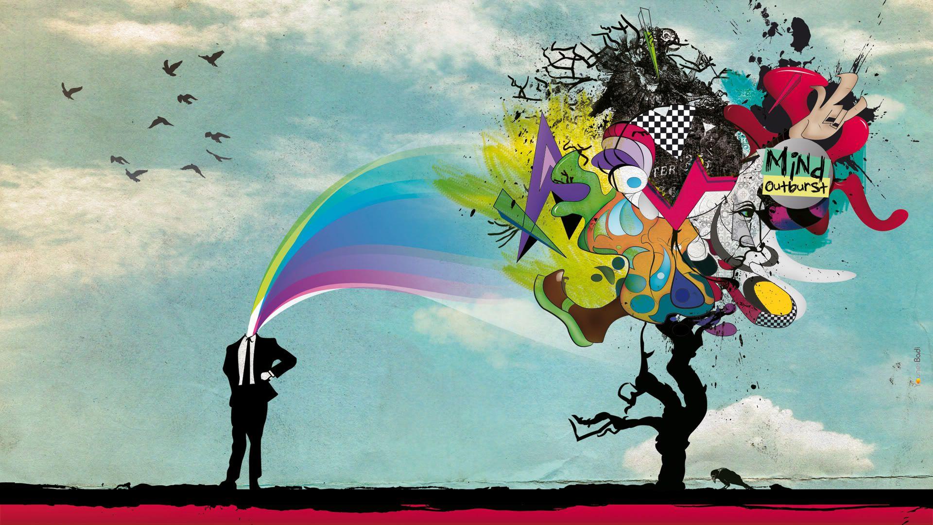 Psychedelic Full HD Wallpaper and Background Imagex1080