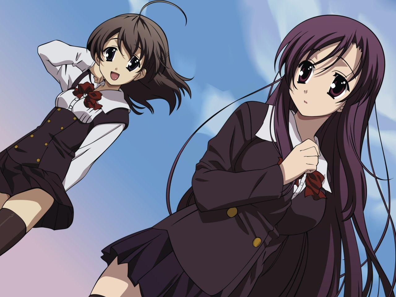 Muryou Anime Wallpaper > School Days > Sekai, Kotonoha