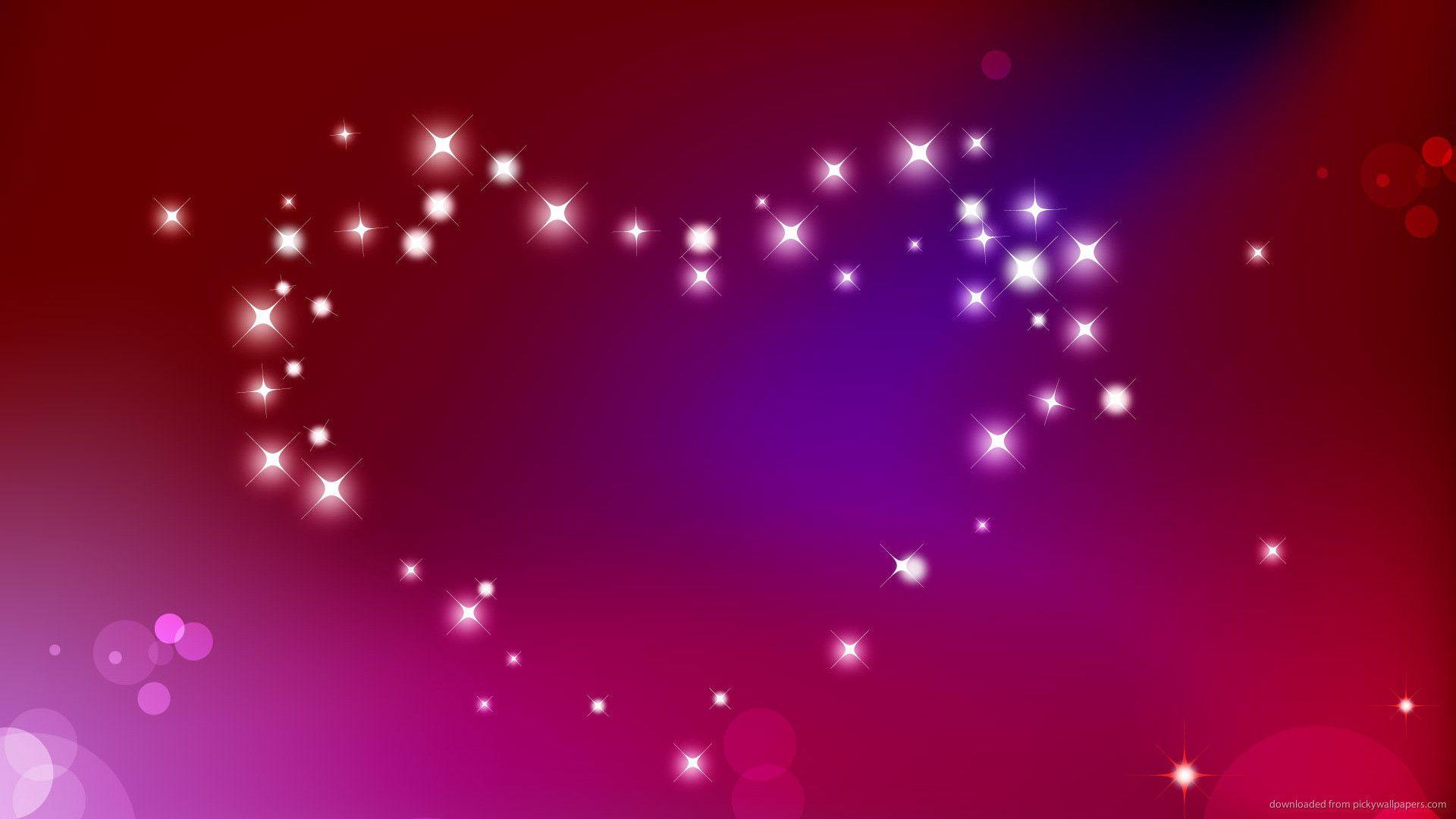 Stars and Hearts Wallpaper