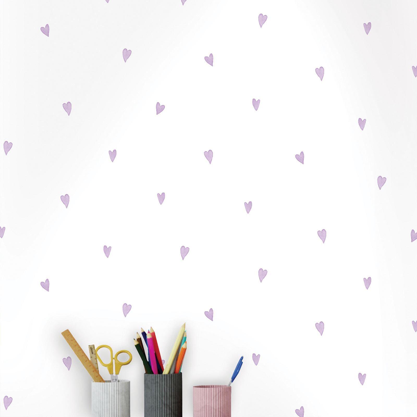 Purple Glitter Hearts Wallpapers - Wallpaper Cave