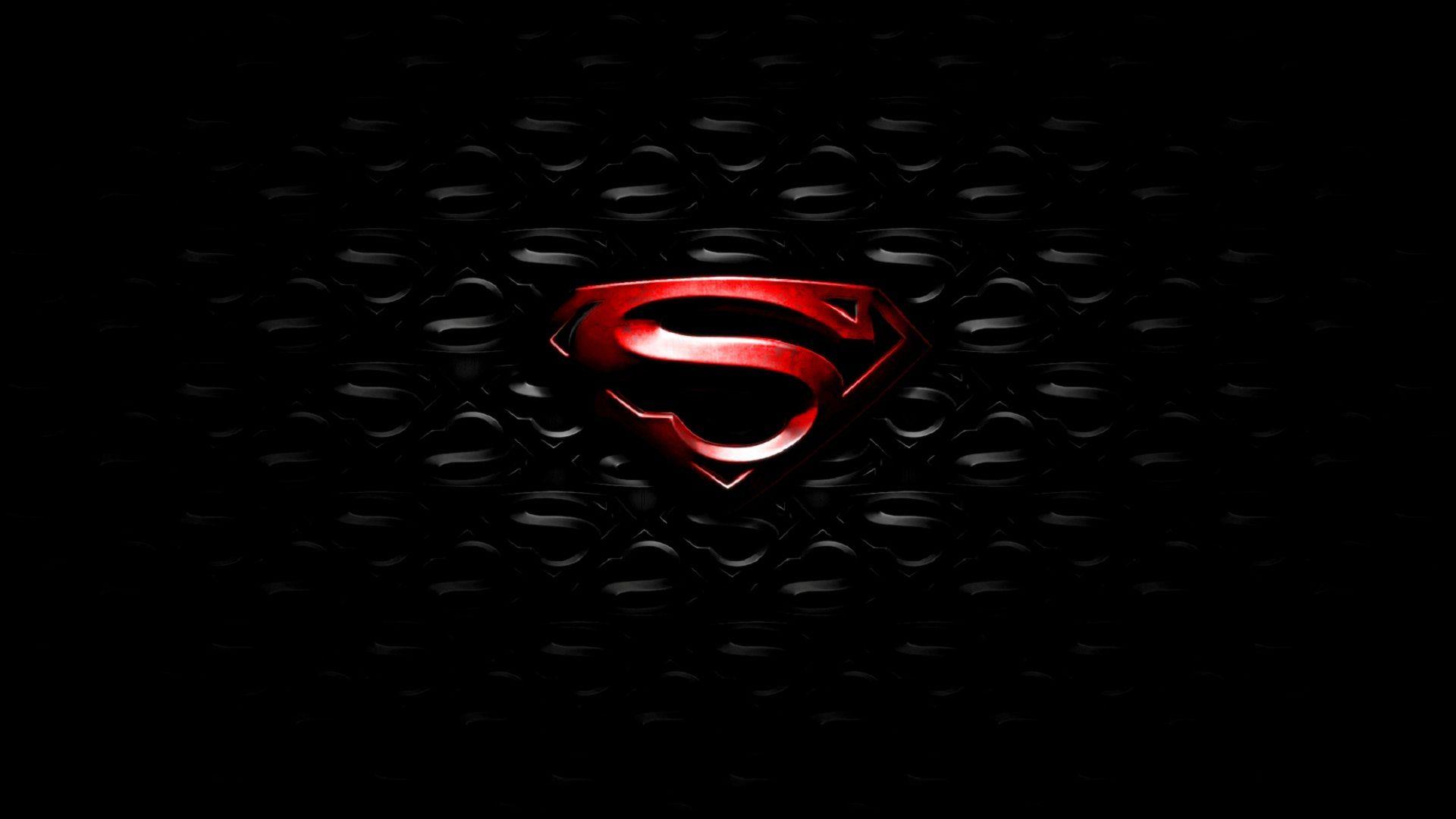 Download Gambar Black and Red Hd Wallpaper of Superman terbaru 2020
