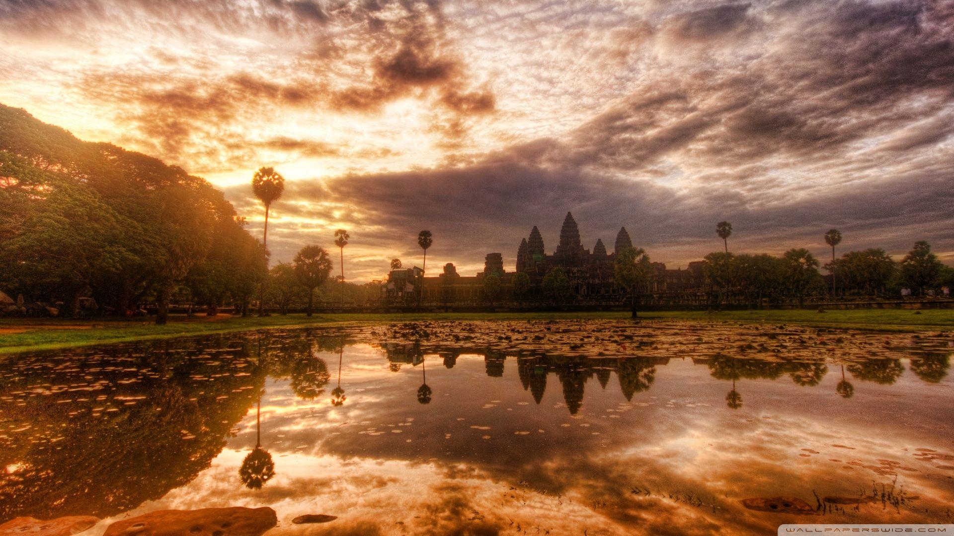 Angkor Wat Cambodia ❤ 4K HD Desktop Wallpaper for 4K Ultra HD TV