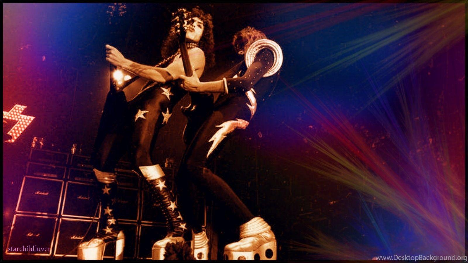 Paul Stanley And Ace Frehley KISS Wallpaper Fanpop Desktop Background