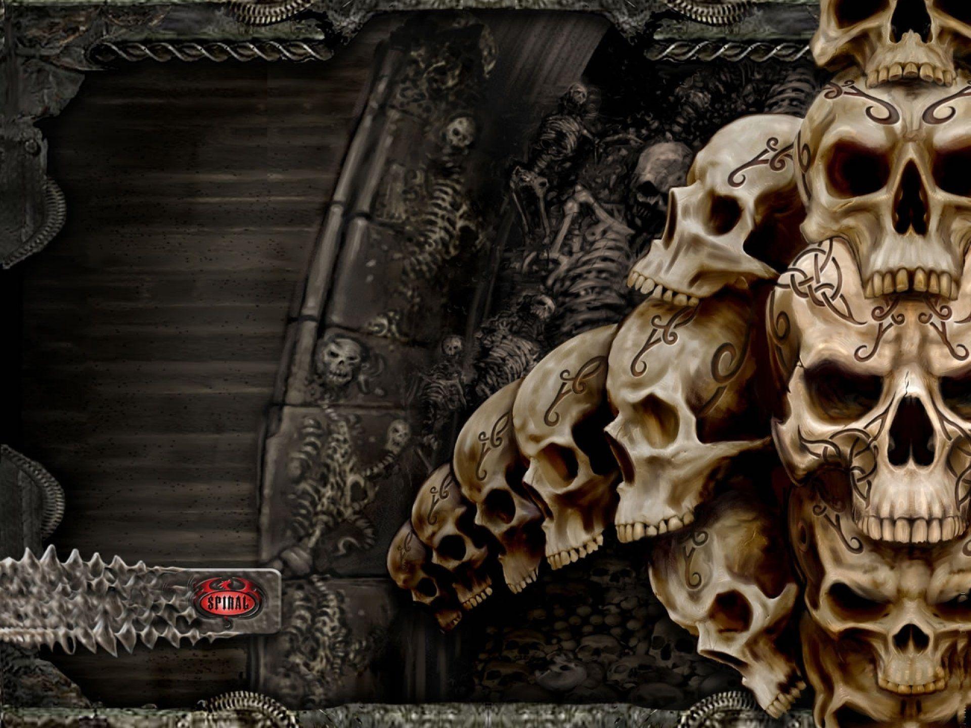 Backgrounds tengkorak wallpaper cave