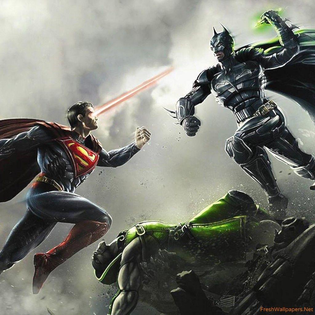 Batman Vs Superman Dawn Of Justice Fight wallpaper