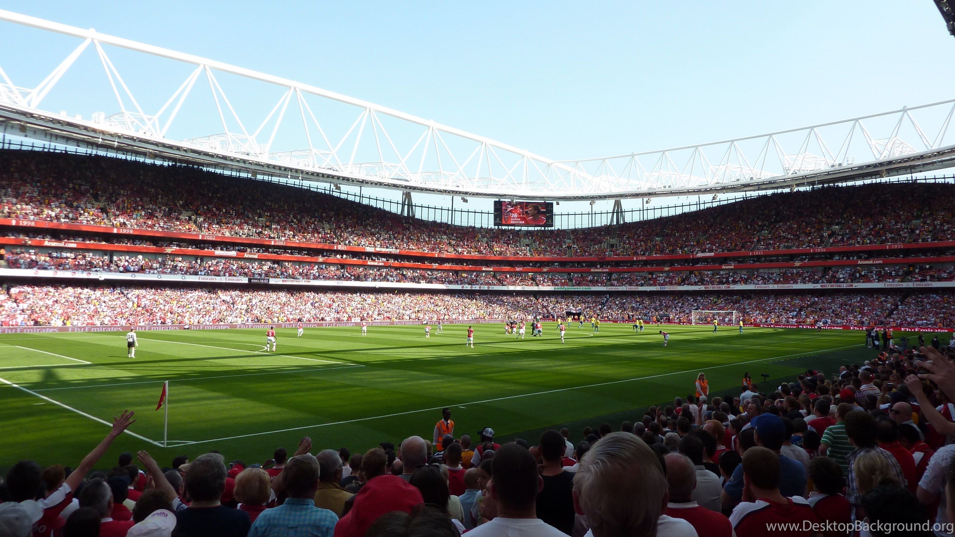 Arsenal Emirates Stadium Wallpaper HD Desktop Background