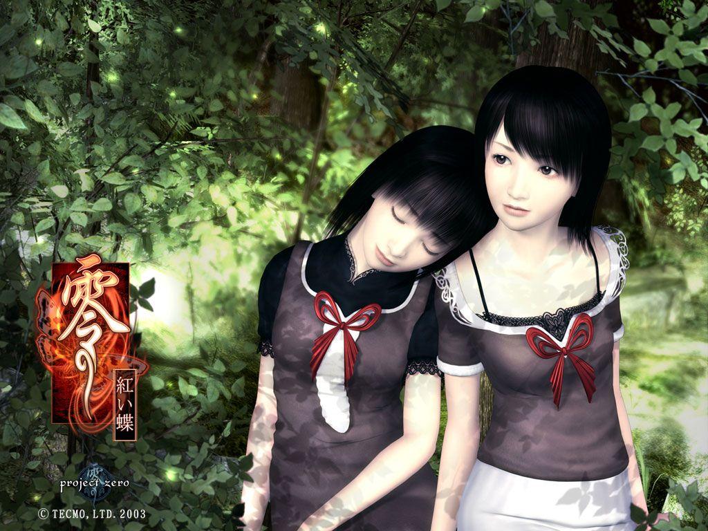 Fatal Frame II: Crimson Butterfly promotional art